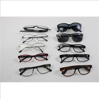 Sunglasses And Eyeglasses Bulk Lot, 10+ Pieces