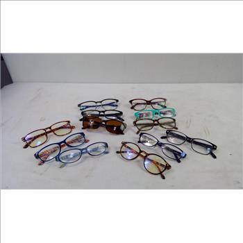 Sunglasses And Eyeglasses Bulk Lot, 12 Pieces