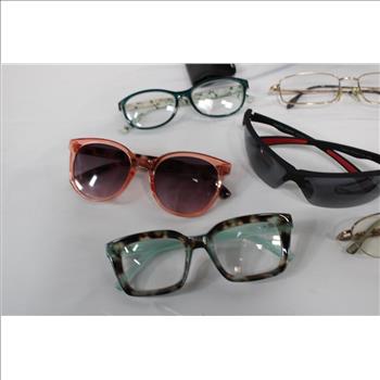 Sunglasses And Eyeglasses Bulk Lot,  14 Pieces