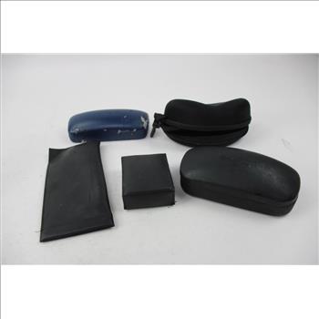 Sunglasses And Eyeglasses Cases Bulk Lot,5  Pieces