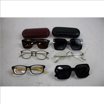 Sunglasses, Eyeglasses, & Cases, Bulk Lot, 27 Pieces