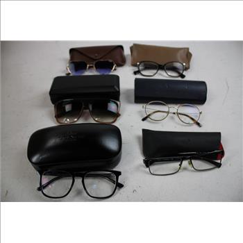 Sunglasses, Eyeglasses, Glasses Cases Bulk Lot, 15 Pieces