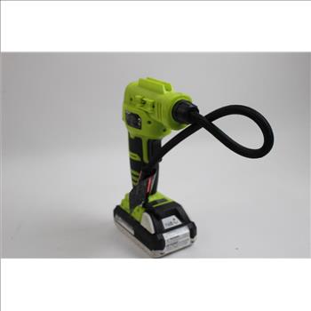 SunJoe Cordless Air Compressor With Jumper Cables, 2 Pieces