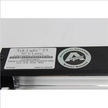 Sunlight Supply Tek Light T5 36 Inch 6 Lamp Flourescent Light Fixture