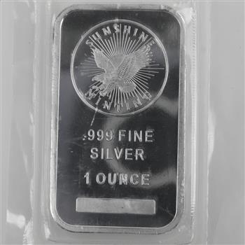 Sunshine Minting Fine Silver 1oz Bar