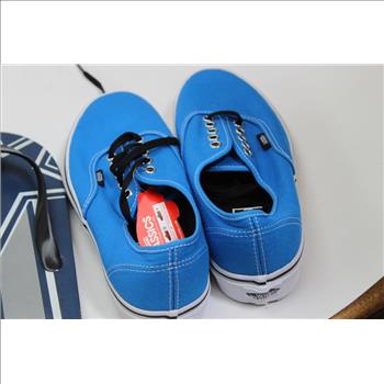 Superman Shirt, Vans Shoes, Cowboys Sandals: 3 Items