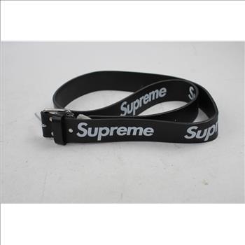 Supreme Repeat Leather Belt, 48