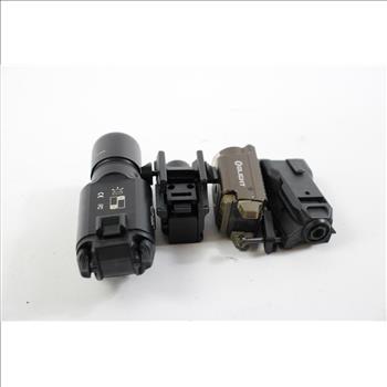 Surefire Weapon Light, Red Dot And More 4 Pieces