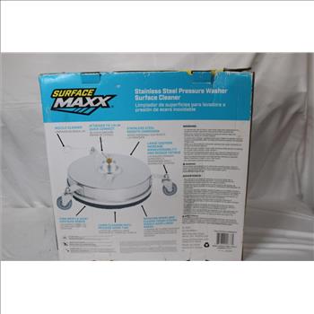 Surface Maxx Stainless Steel Pressure Washer Surface Cleaner Attachment