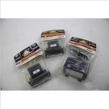 Surge Protection Modular Alarm Panel Protector & Base, And Parallel Protectors, 5 Pieces