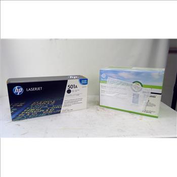 Sustainable Earth Black Toner Cartridge, HP LaserJet 501A Black Print Cartridge, 2 Pieces