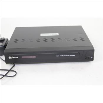 Swann  Digital Video Recorder,  H.264, 4 Channel And Comes With Its Power Supply
