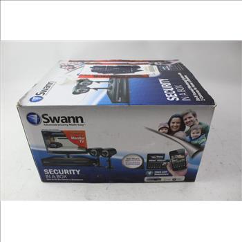 Swann WMTHOMEDVR4 Security In A Box Security System With Video Camera