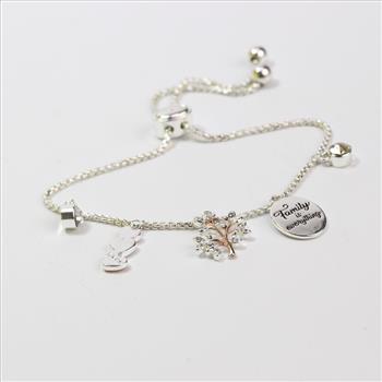 Swarovski Charm Bracelet 7.60g