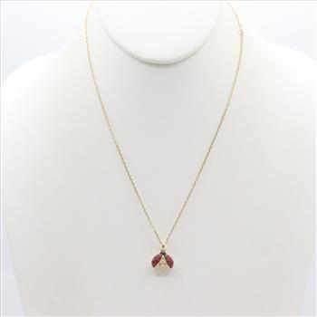 Swarovski GP Sparkling Dance Ladybug Necklace With Pendant