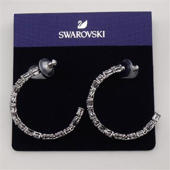 Swarovski Mesmera Hoop Earrings