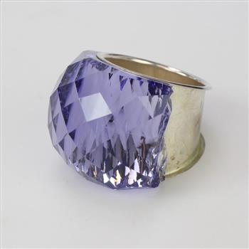 Swarovski Nirvana Purple Ring