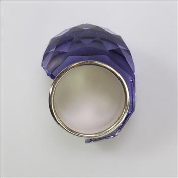 Swarovski Nirvana Purple Ring