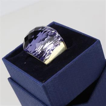 Swarovski Nirvana Purple Ring