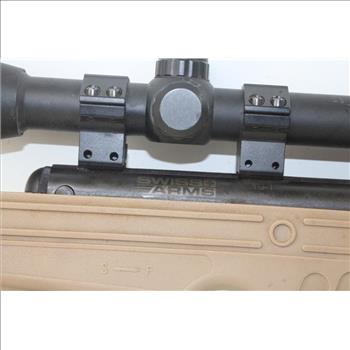 Swiss Arms TG-1 Break Barrel Bb Gun Rifle With 4x40 Scope