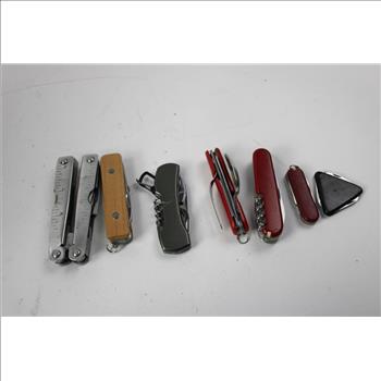 Swiss Army Knives, And Multitools, 12 Pieces
