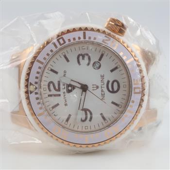 Swiss Legend Neptune White Dial Watch