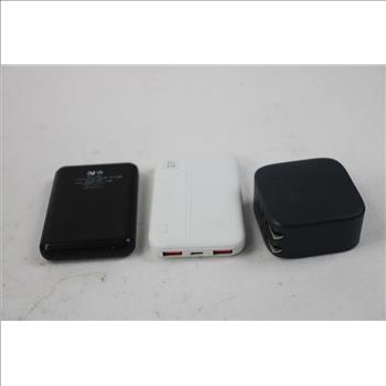 Swiss TechPower Bank, Portable Power Bank 26800mah, GenTek 42010 Power Bank And More, 5 Pieces