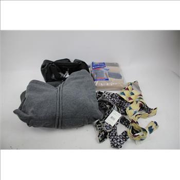 SwissGear Rolling Suitcase With Neckties, Pocket Tees, And More, 6 Pieces