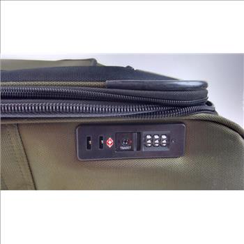 Swisstech Rolling Suitcase, Green/Black