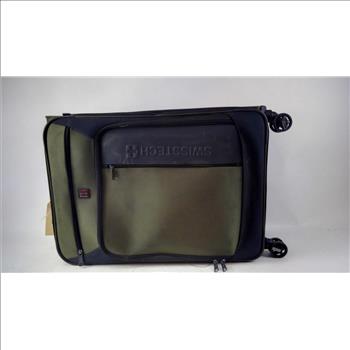 Swisstech Rolling Suitcase, Green/Black