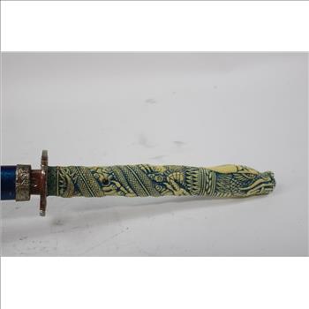 Sword With Blue Sheath