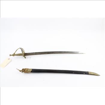 Sword With Ornate Hilt
