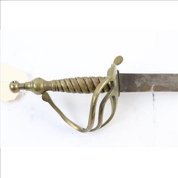 Sword With Ornate Hilt