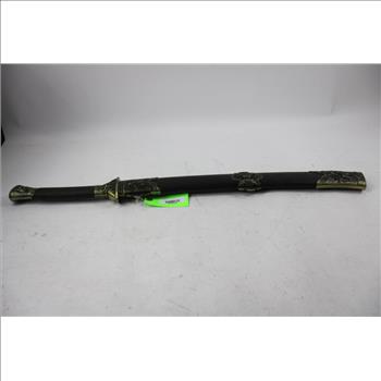 Sword With Wooden Dragon Sheath