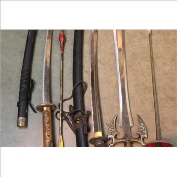 Swords And Blade: Samurai, Fantasy, Fencing: 5 Items