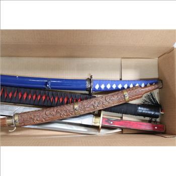 Swords Bulk Lot - 6 Pieces