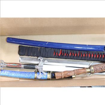Swords Bulk Lot - 6 Pieces