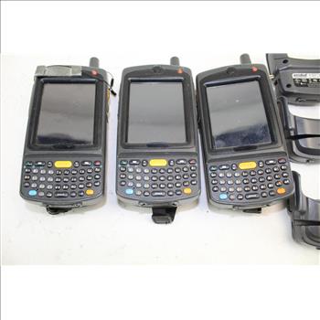 Symbol Scanners W/card Attachments; 3 Pieces