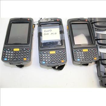 Symbol Scanners W/card Attachments; 4 Pieces