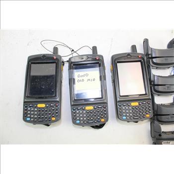 Symbol Scanners W/card Attachments; 4 Pieces