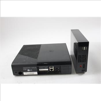 Symphonic Video Cassette Recorder/DVD Player, Microsoft Xbox Game Console, And Nintendo Wii Game Console, 3 Pieces