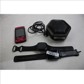 Table Lamp, Speaker, Solar Bible Bus, Digital Media Player, And More, 6 Pieces