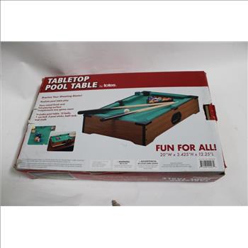 Table Top Pool Table By Totes