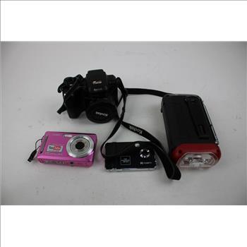 Tablet Case With Keyboard, Emergency Radio, Key Fobs, Kodak Camera, And More