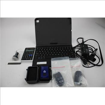 Tablet Case With Keyboard, Emergency Radio, Key Fobs, Kodak Camera, And More
