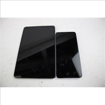 Tablet & Cell Phone Lot,2  Pieces, Sold For Parts