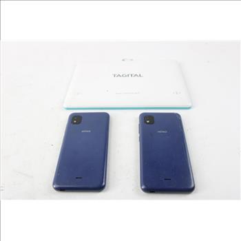 Tablet & Phone Lot, 3 Pieces