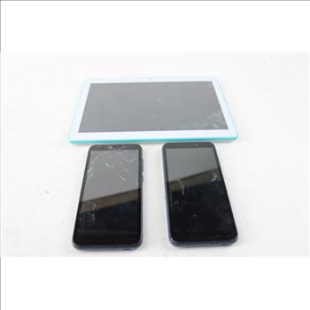 Tablet & Phone Lot, 3 Pieces