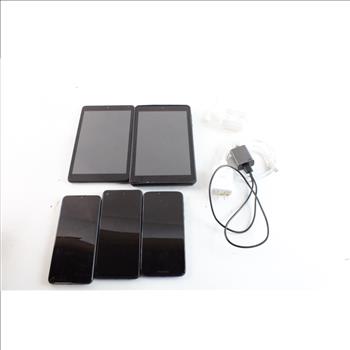 Tablets, Phones & More, 5+ Pieces