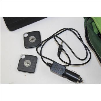 Tack Life Engine Starter With Power Adapter, Security Camera, And Adventure Medical Kits.